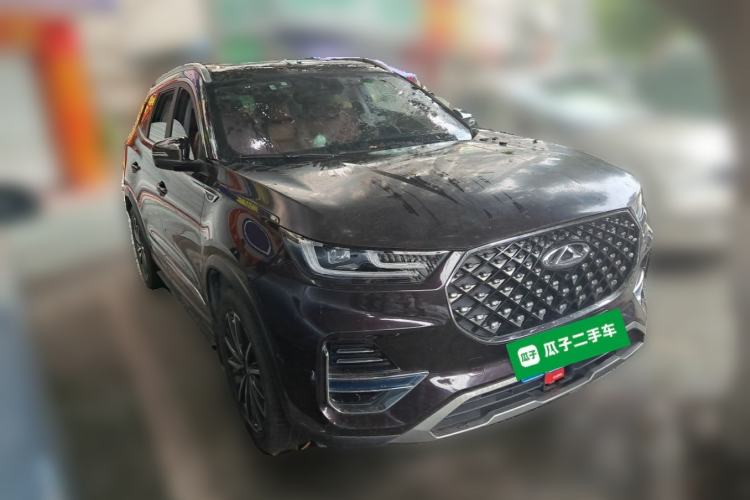 Used Chery Tiggo 8 PLUS 2021 290TGDI DCT Luxury Edition Front Right 45 Deg