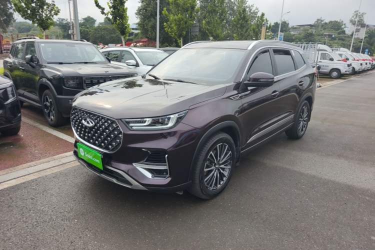 Used Chery Tiggo 8 PLUS 2021 290TGDI DCT Haoting Edition Guazi used car, China used car export, Used car for sale, Used Chery cars, Cheapest cars for sale