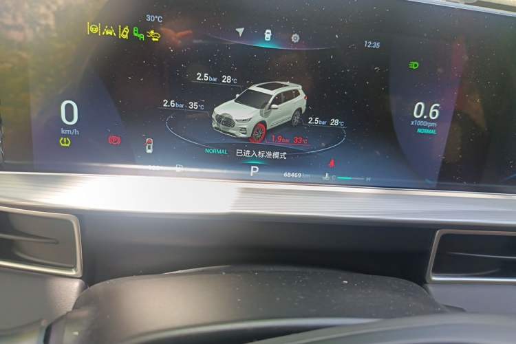 Used Chery Tiggo 8 PLUS 2021 290TGDI DCT Haoyao Edition Odometer Close Up