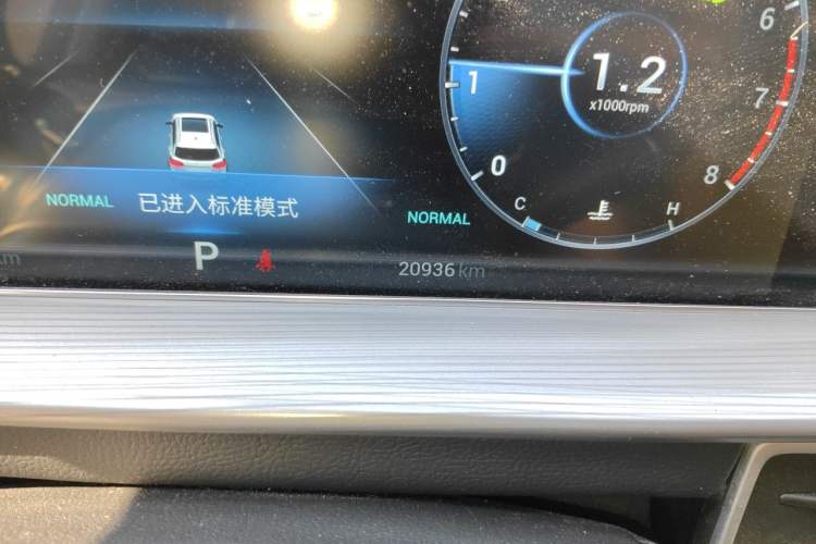 Used Chery Tiggo 8 PLUS 2021 290TGDI DCT Haoyao Edition Odometer Close Up