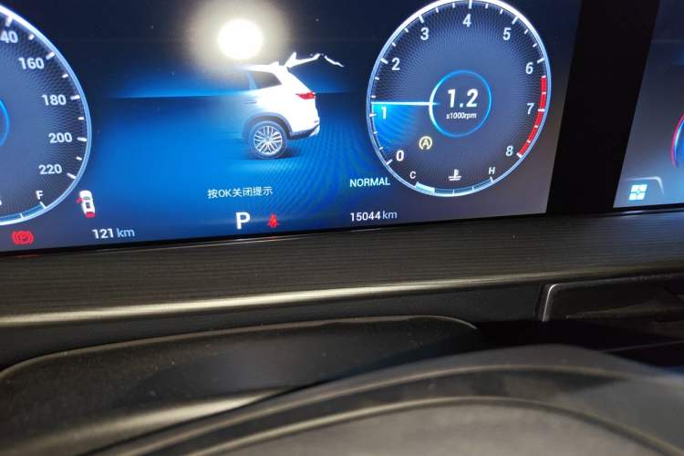 Used Chery Tiggo 8 PLUS 2021 290TGDI DCT Haoting Edition Odometer Close Up