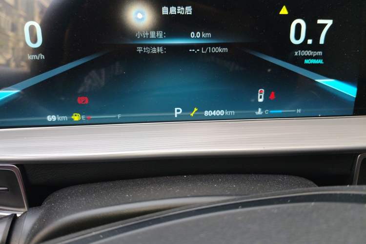 Used Chery Tiggo 8 PLUS 2021 290TGDI DCT Luxury Edition Odometer Close Up