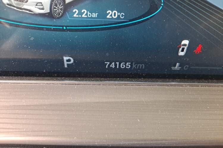 Used Chery Tiggo 8 PLUS 2021 290TGDI DCT Luxury Edition Odometer Close Up