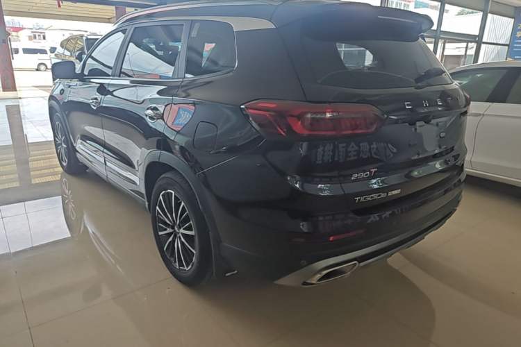Used Chery Tiggo 8 PLUS 2021 290TGDI DCT Haoting Edition Rear Left 45 Deg