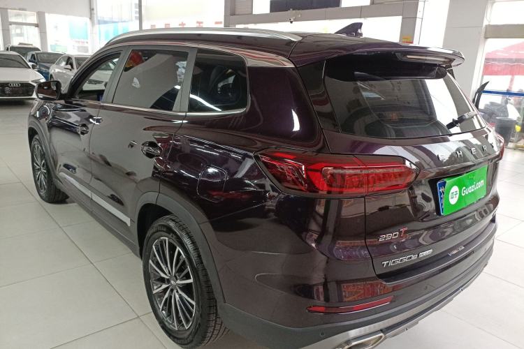 Used Chery Tiggo 8 PLUS 2021 290TGDI DCT Luxury Edition Rear Left 45 Deg