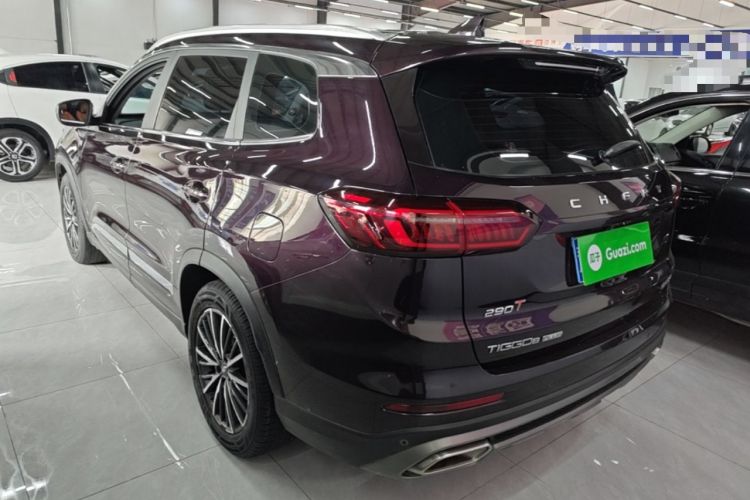 Used Chery Tiggo 8 PLUS 2021 290TGDI DCT Luxury Edition Rear Left 45 Deg
