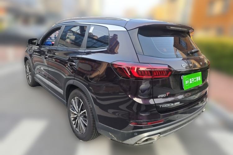 Used Chery Tiggo 8 PLUS 2021 290TGDI DCT Haoting Edition Rear Left 45 Deg
