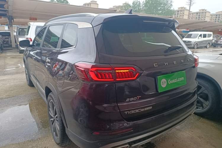 Used Chery Tiggo 8 PLUS 2021 290TGDI DCT Luxury Edition Rear Left 45 Deg
