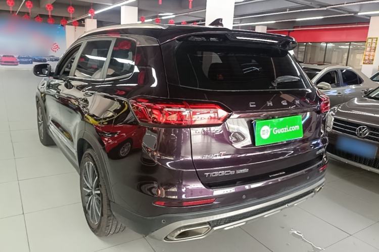 Used Chery Tiggo 8 PLUS 2021 290TGDI DCT Luxury Edition Rear Left 45 Deg