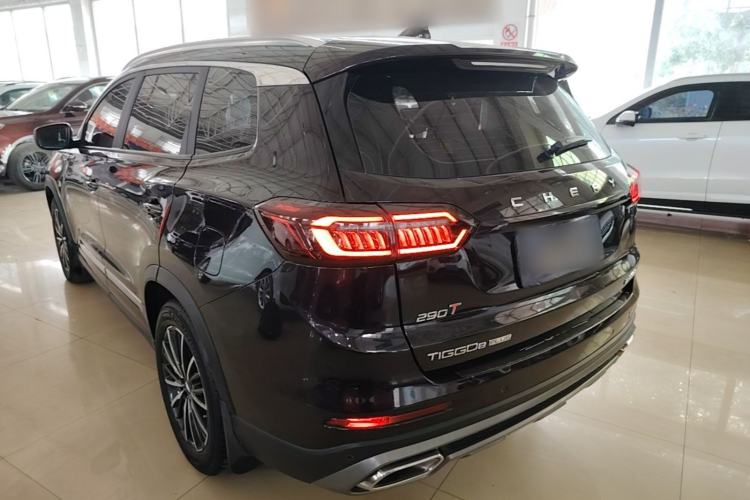 Used Chery Tiggo 8 PLUS 2021 290TGDI DCT Haoting Edition Rear Left 45 Deg