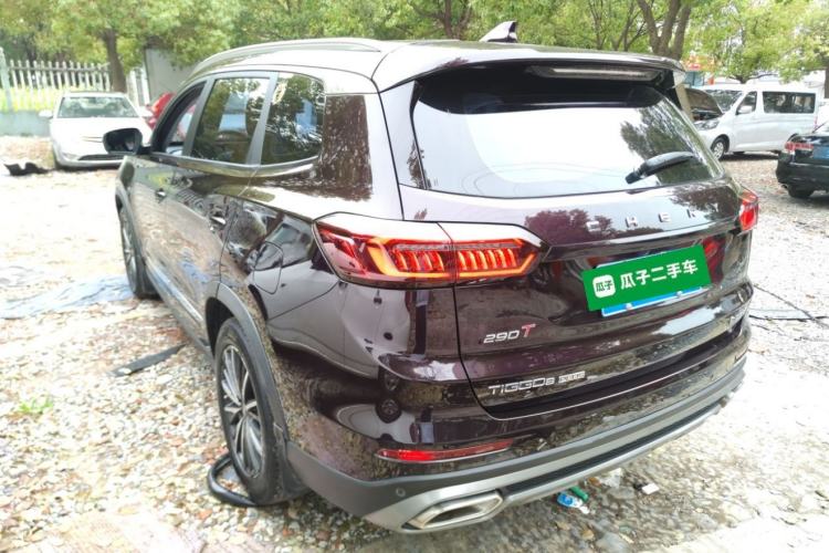 Used Chery Tiggo 8 PLUS 2021 290TGDI DCT Haoting Edition Rear Left 45 Deg