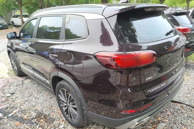 Used Chery Tiggo 8 PLUS 2021 290TGDI DCT Haoting Edition Rear Left 45 Deg