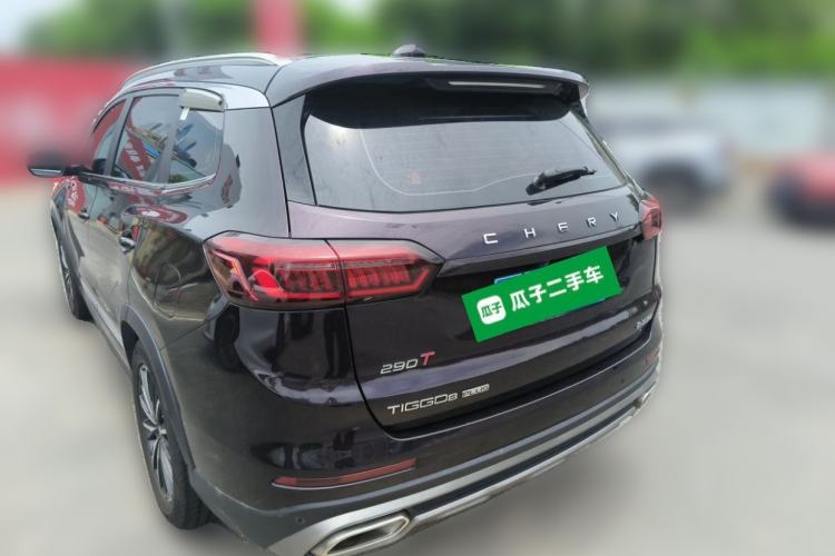 Used Chery Tiggo 8 PLUS 2021 290TGDI DCT Luxury Edition Rear Left 45 Deg