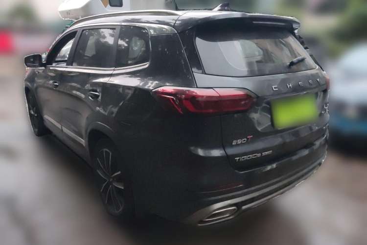 Used Chery Tiggo 8 PLUS 2021 290TGDI DCT Haoyao Edition Rear Left 45 Deg