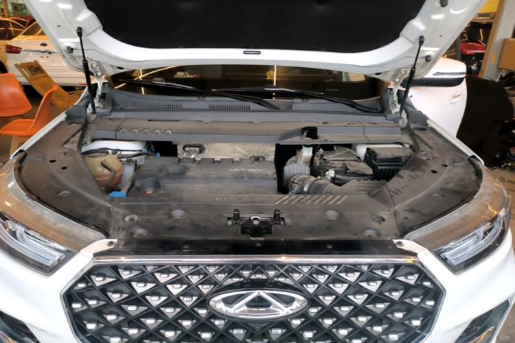 Used Chery Tiggo 8 PLUS 2021 290TGDI DCT Haoting Edition+ Engine Bay