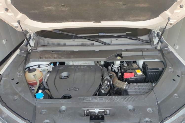 Used Chery Tiggo 8 PLUS 2021 MHEV 230 TCI CVT Haoting Edition Engine Bay