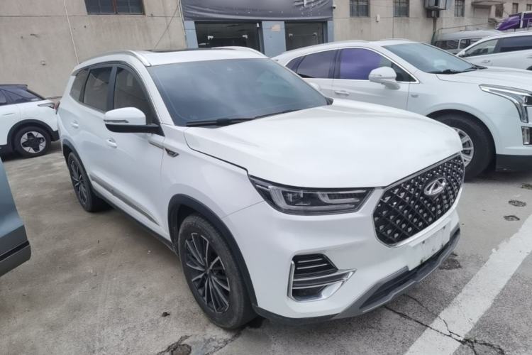 Used Chery Tiggo 8 PLUS 2021 290TGDI DCT Luxury Edition Front Right 45 Deg