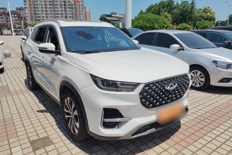 Used Chery Tiggo 8 PLUS 2021 MHEV 230 TCI CVT Haoting Edition Front Right 45 Deg