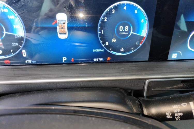 Used Chery Tiggo 8 PLUS 2021 290TGDI DCT Haoting Edition Odometer Close Up