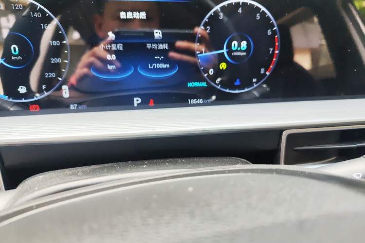 Used Chery Tiggo 8 PLUS 2021 290TGDI DCT Haoting Edition+ Odometer Close Up