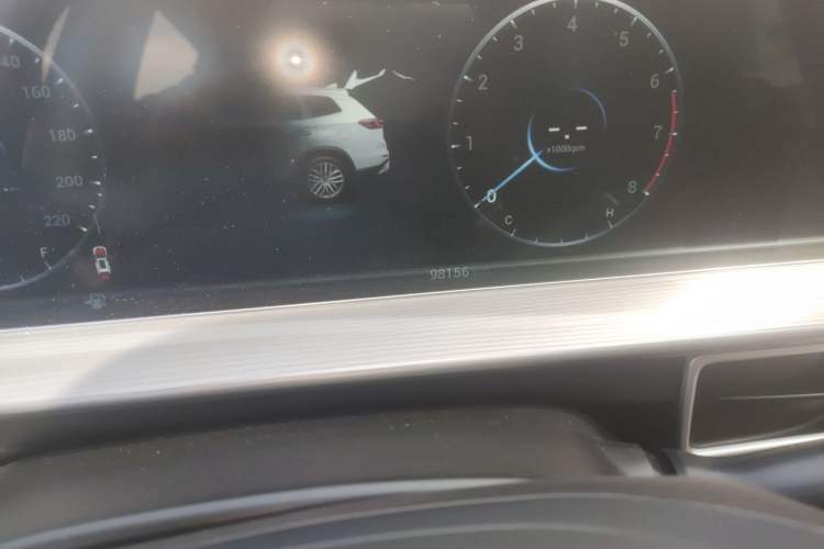 Used Chery Tiggo 8 PLUS 2021 290TGDI DCT Luxury Edition Odometer Close Up