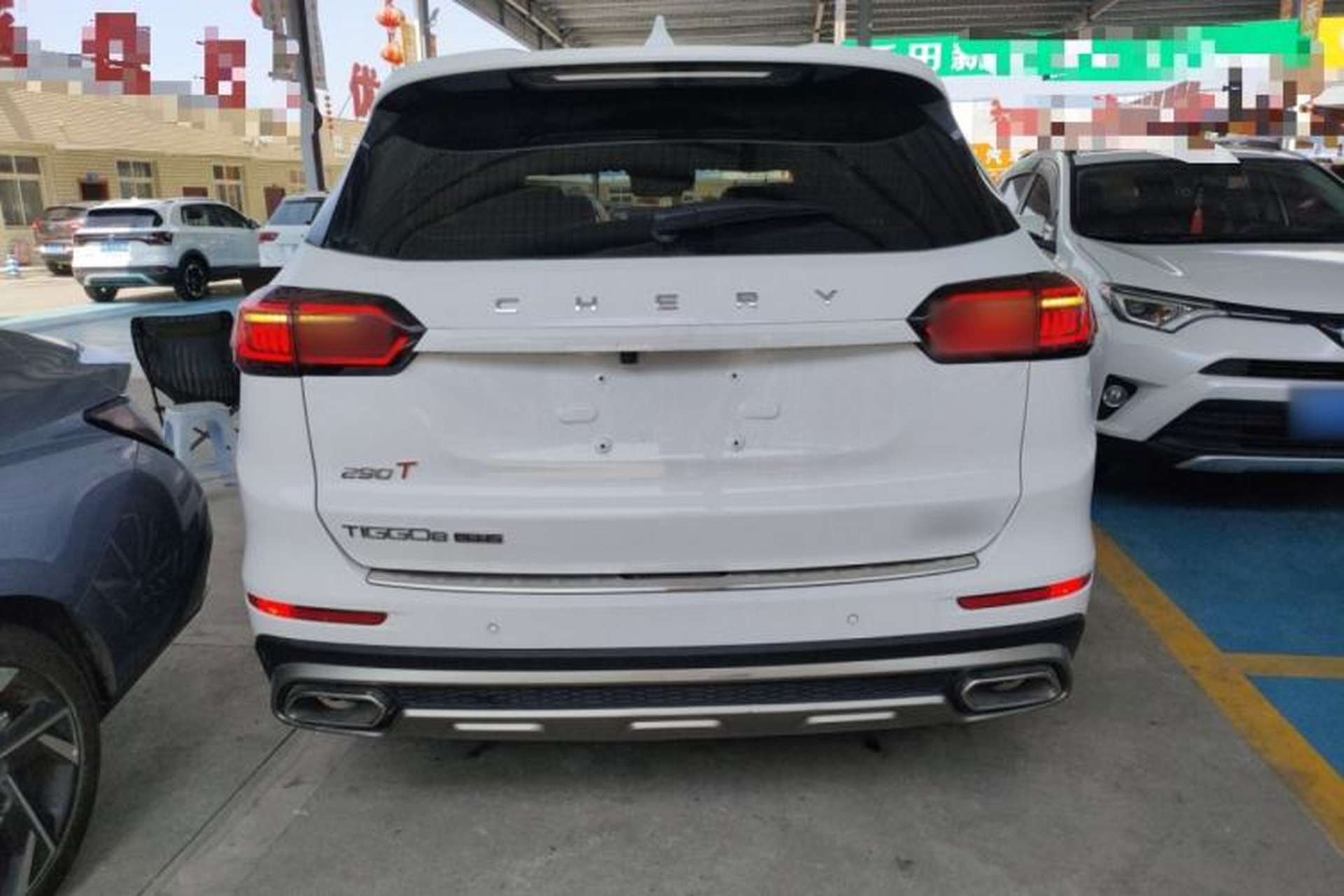 Used Chery Tiggo 8 PLUS 2021 290TGDI DCT Luxury Edition Rear