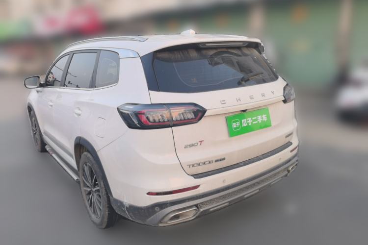 Used Chery Tiggo 8 PLUS 2021 290TGDI DCT Luxury Edition Rear Left 45 Deg