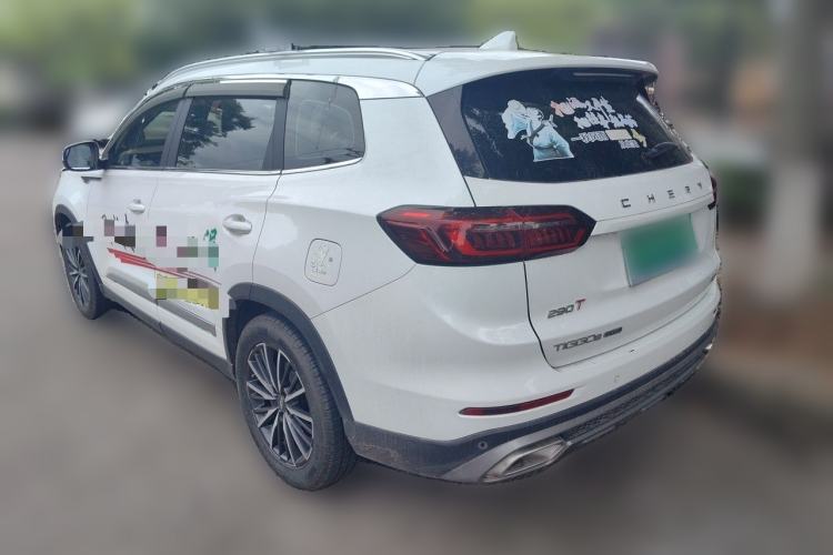 Used Chery Tiggo 8 PLUS 2021 290TGDI DCT Luxury Edition Rear Left 45 Deg