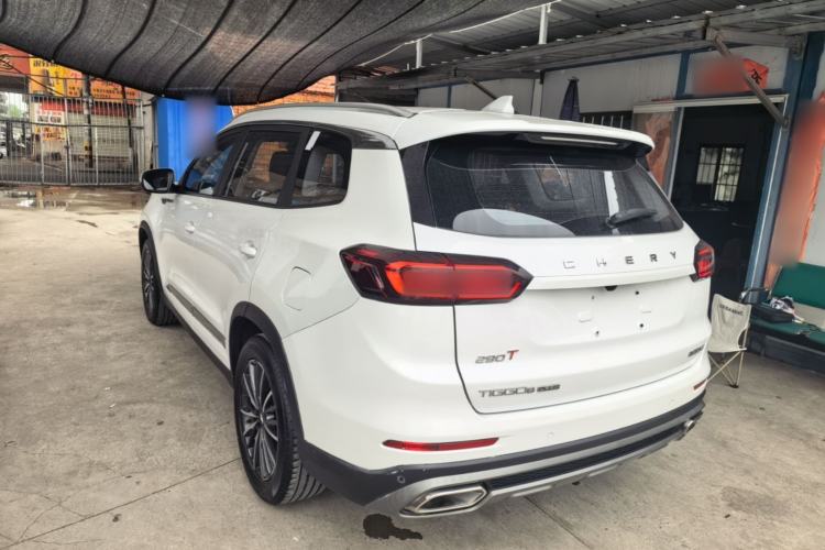 Used Chery Tiggo 8 PLUS 2021 290TGDI DCT Haoting Edition Rear Left 45 Deg