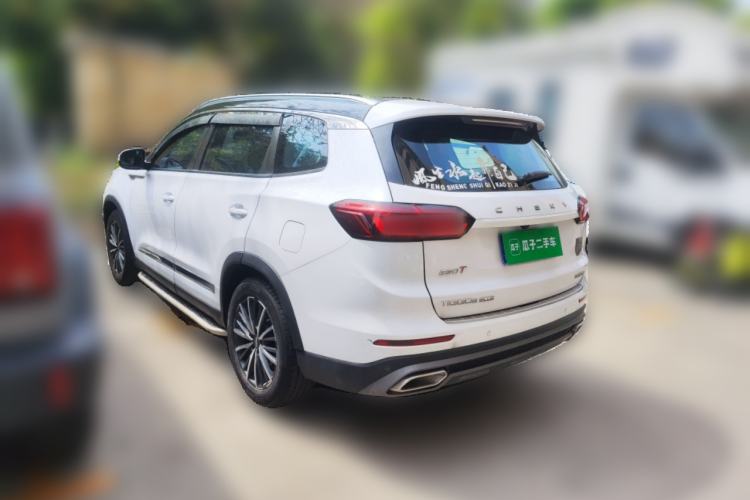 Used Chery Tiggo 8 PLUS 2021 290TGDI DCT Haoting Edition+ Rear Left 45 Deg