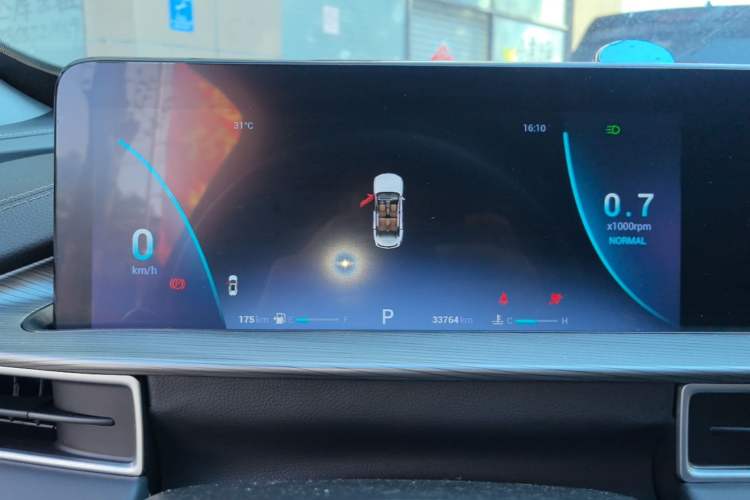 Used Chery Tiggo 8 PLUS 2022 Kunpeng Edition 390TGDI DCT Luxury+ Edition Instrument Cluster