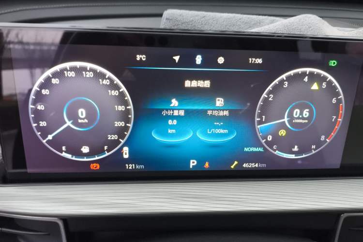 Used Chery Tiggo 8 PLUS 2022 Kunpeng Edition 390TGDI DCT Four-Wheel Drive Luxury Version Instrument Cluster