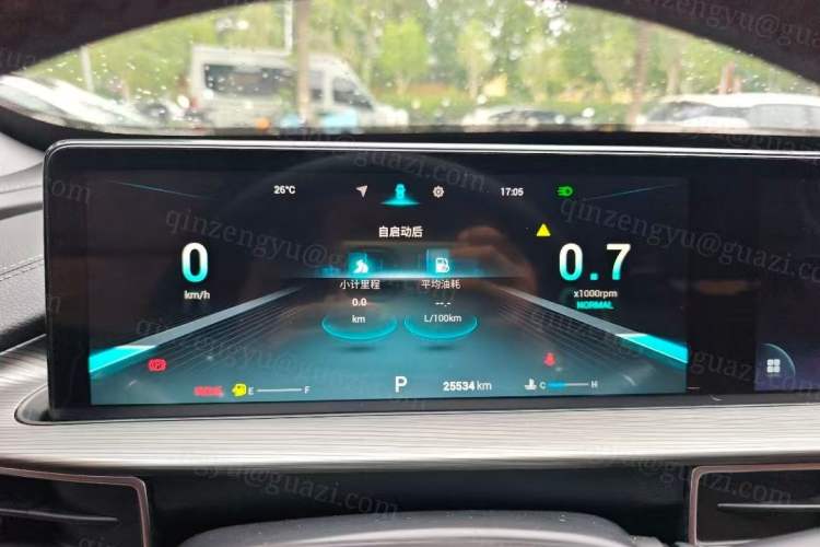 Used Chery Tiggo 8 PLUS 2022 Kunpeng Edition 390TGDI DCT Luxury+ Edition Odometer Close Up