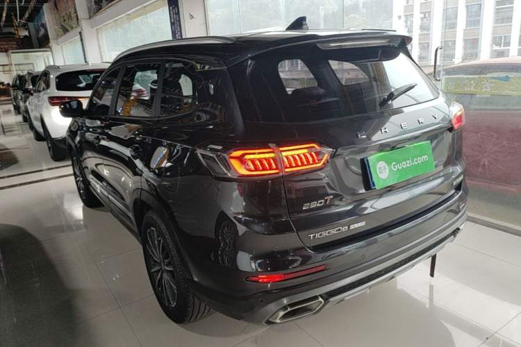 Used Chery Tiggo 8 PLUS 2022 290TGDI DCT Haoting Edition Rear Left 45 Deg