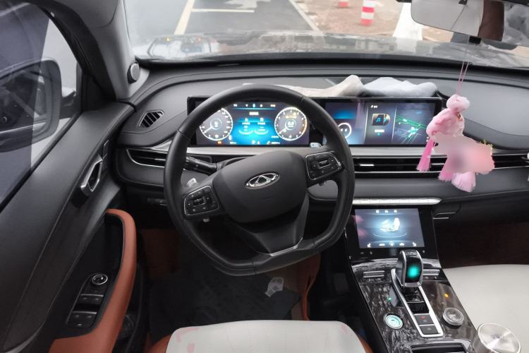 Used Chery Tiggo 8 PLUS 2022 Kunpeng Edition 390TGDI DCT Four-Wheel Drive Luxury Version Steering Wheel
