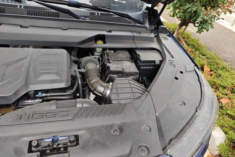 Used Chery Tiggo 8 PLUS 2022 Kunpeng Edition 390TGDI DCT Four-Wheel Drive Luxury Version Engine Bay Left