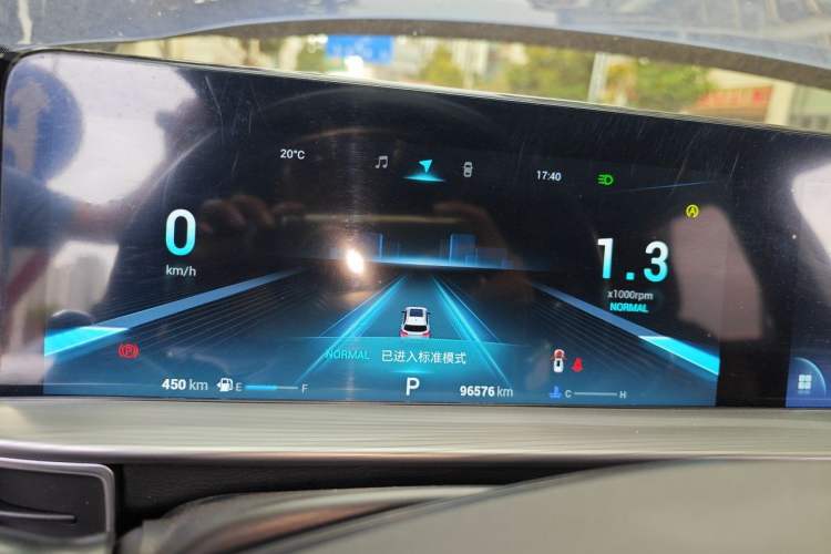 Used Chery Tiggo 8 PLUS 2022 Kunpeng Edition 390TGDI DCT Four-Wheel Drive Luxury Version Instrument Cluster