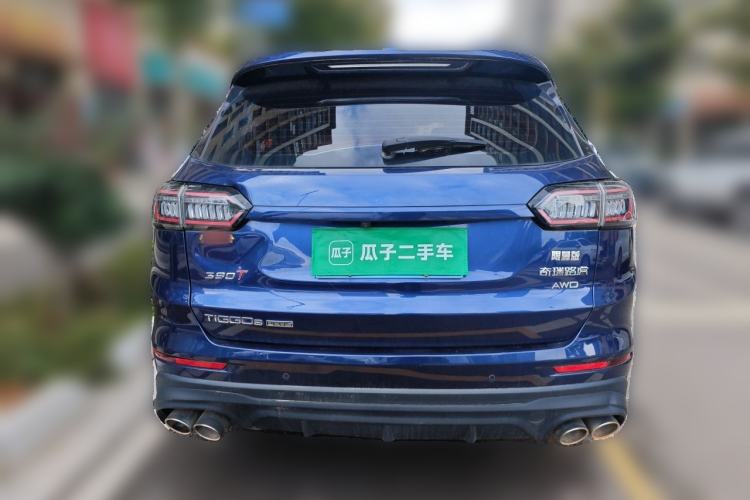 Used Chery Tiggo 8 PLUS 2022 Kunpeng Edition 390TGDI DCT Four-Wheel Drive Luxury Version Rear