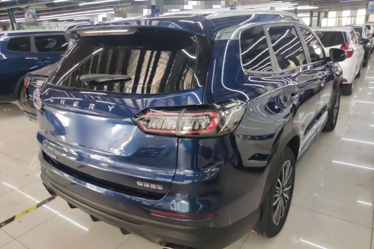 Used Chery Tiggo 8 PLUS 2022 Kunpeng Edition 390TGDI DCT Passion Version Rear Right 45 Deg