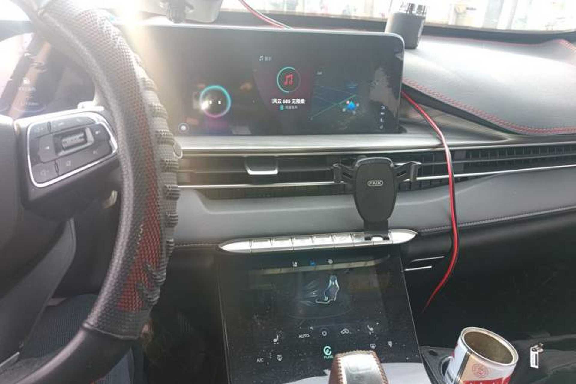 Used Chery Tiggo 8 PLUS 2022 Kunpeng Edition 390TGDI DCT Luxury Version Audio And AC Panel