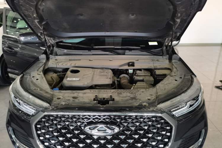 Used Chery Tiggo 8 PLUS 2022 Kunpeng Edition 390TGDI DCT Four-Wheel Drive Luxury Version Engine Bay