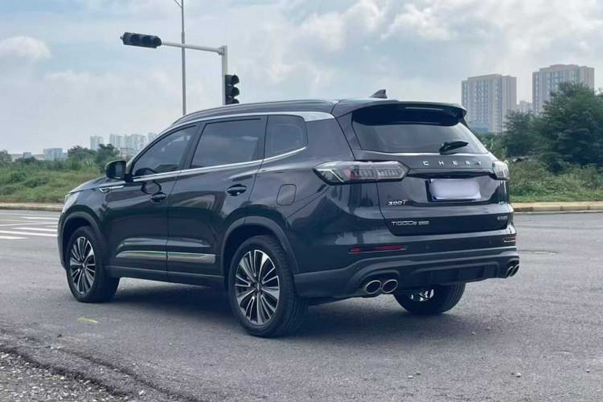 Used Chery Tiggo 8 PLUS 2022 Kunpeng Edition 390TGDI DCT Four-Wheel Drive Luxury Version Exterior 4