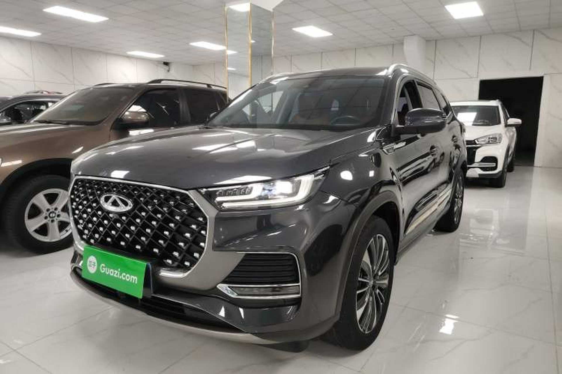 Used Chery Tiggo 8 PLUS 2022 Kunpeng Edition 390TGDI DCT Four-Wheel Drive Luxury Version Front Left 45 Deg