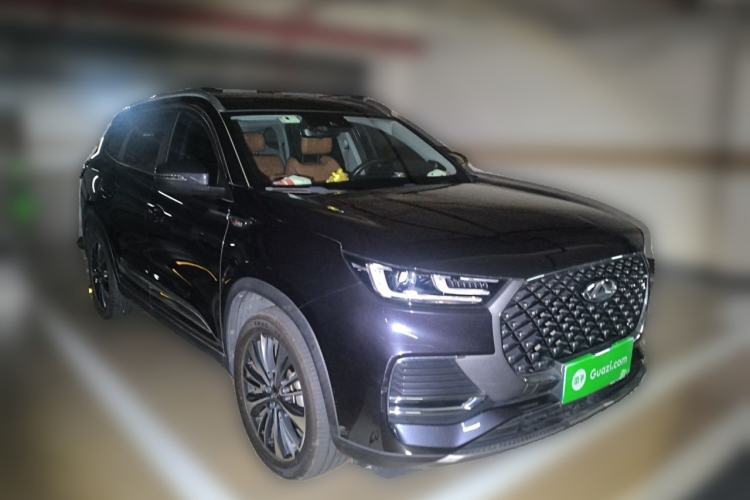 Used Chery Tiggo 8 PLUS 2022 Kunpeng Edition 390TGDI DCT Luxury Version Front Right 45 Deg