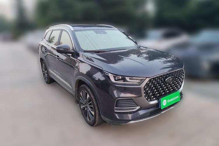 Used Chery Tiggo 8 PLUS 2022 Kunpeng Edition 390TGDI DCT Luxury Version Front Right 45 Deg