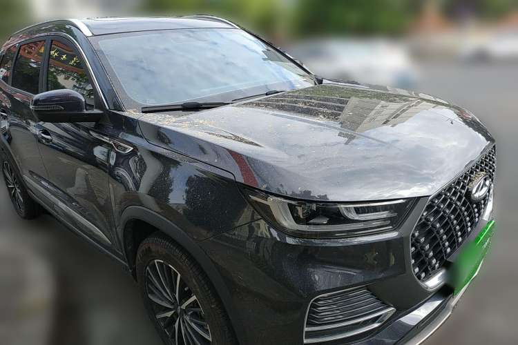 Used Chery Tiggo 8 PLUS 2022 Kunpeng Edition 390TGDI DCT Passion Plus Front Right 45 Deg