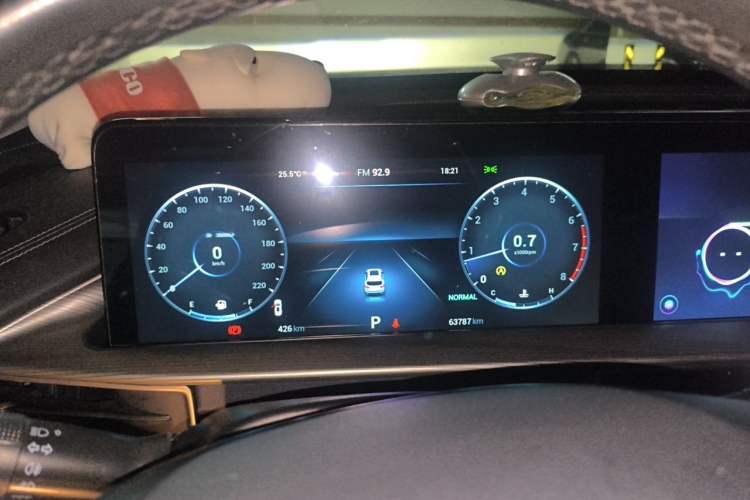 Used Chery Tiggo 8 PLUS 2022 Kunpeng Edition 390TGDI DCT Luxury Version Instrument Cluster