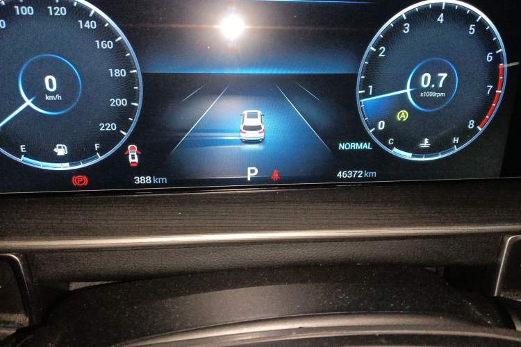 Used Chery Tiggo 8 PLUS 2022 290TGDI DCT Haoting Edition+ Odometer Close Up