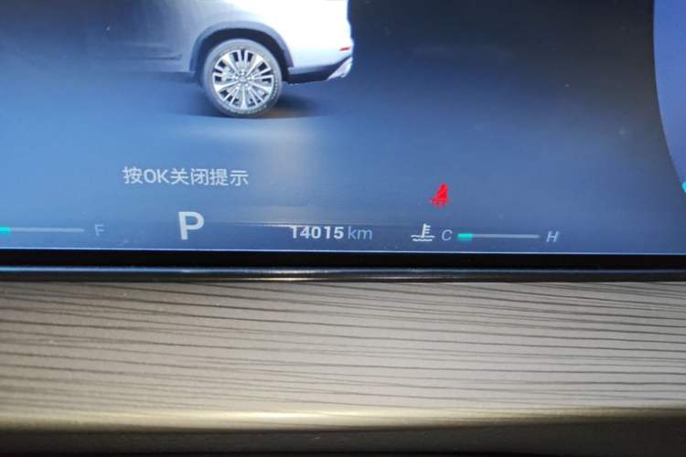 Used Chery Tiggo 8 PLUS 2022 Kunpeng Edition 390TGDI DCT Luxury Version Odometer Close Up