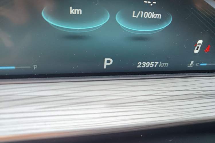 Used Chery Tiggo 8 PLUS 2022 290TGDI DCT Luxury Edition Odometer Close Up